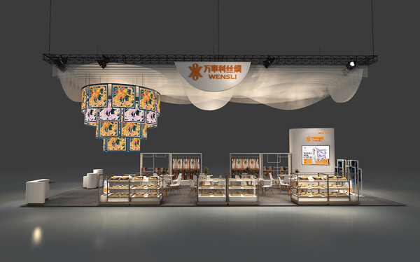 深圳礼品展设计搭建-万事利丝绸（上市公司）