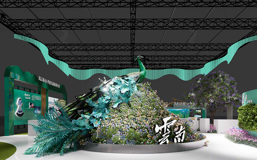深圳文博会展台设计效果图片