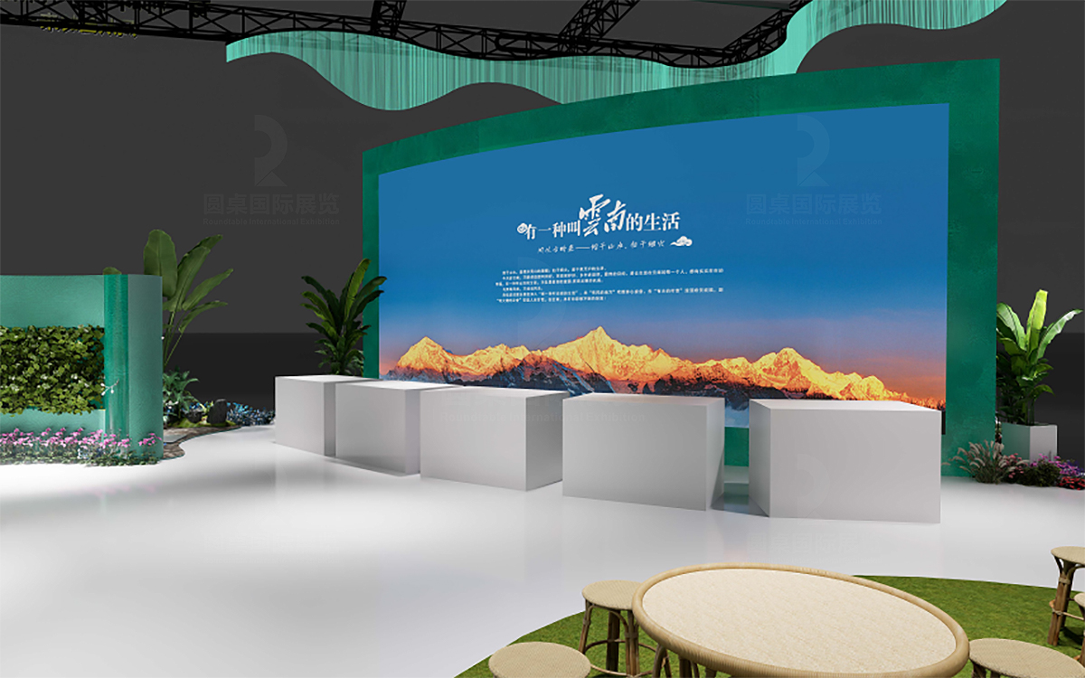 深圳文博会展台设计效果图片