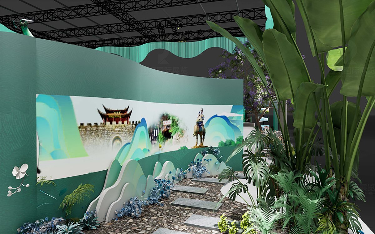 深圳文博会展台设计效果图片
