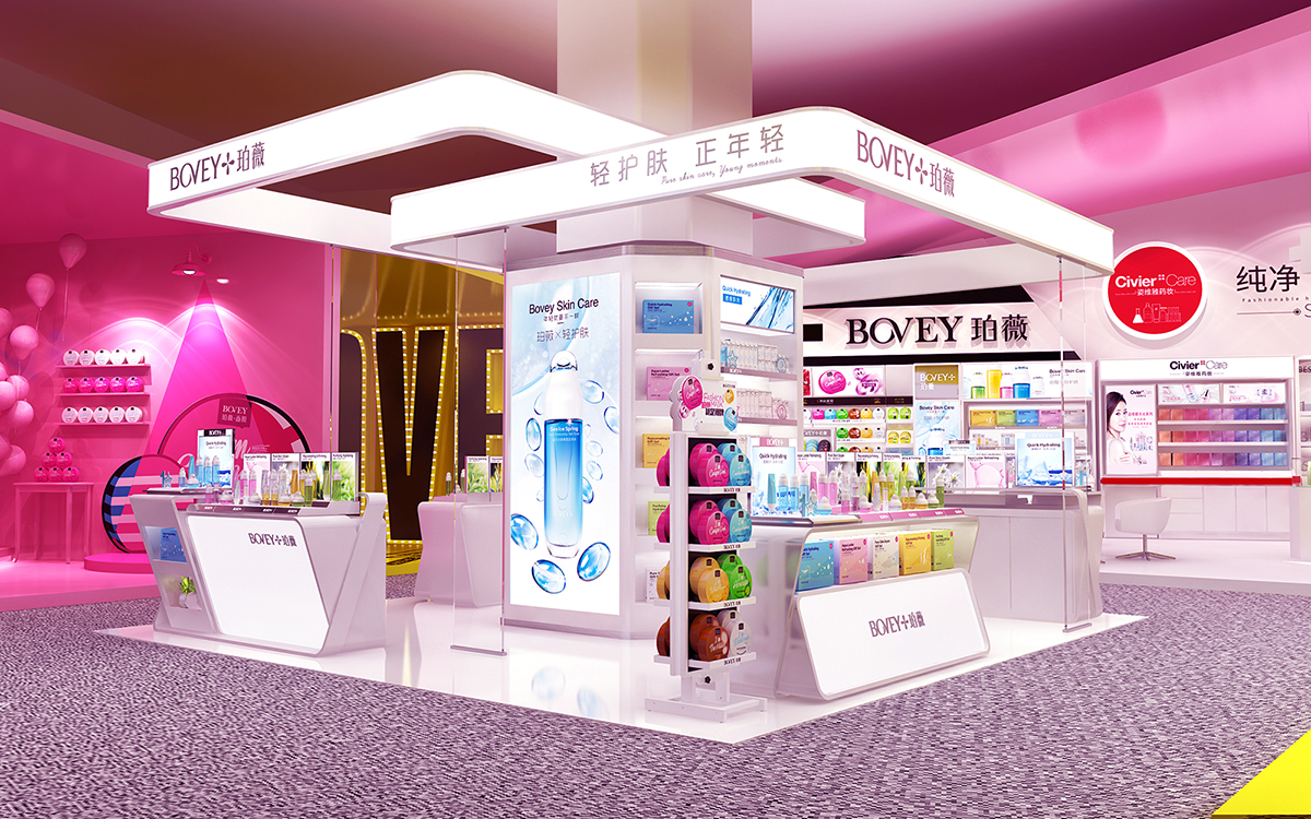 深圳展会设计搭建方案融合科技与艺术表现力