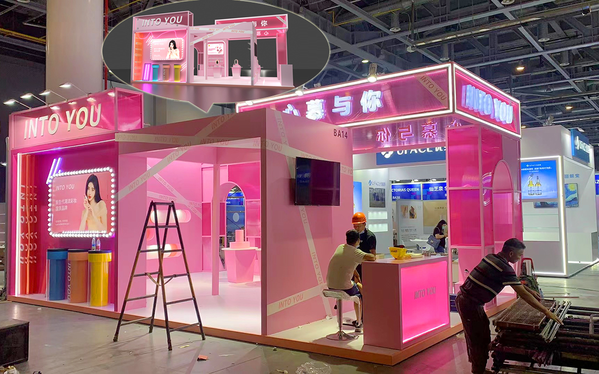 在深圳展台制作中，快速抓住流动观众的注意