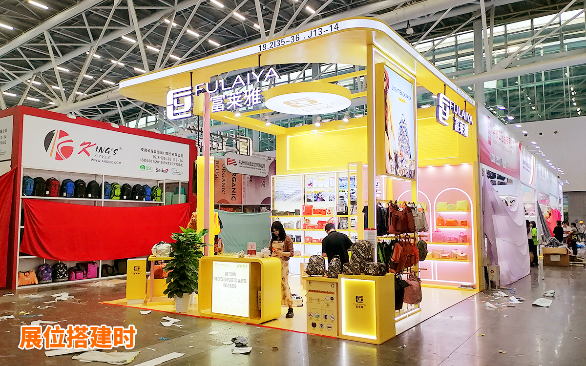 深圳布展公司通过材质变化丰富客户观展层次